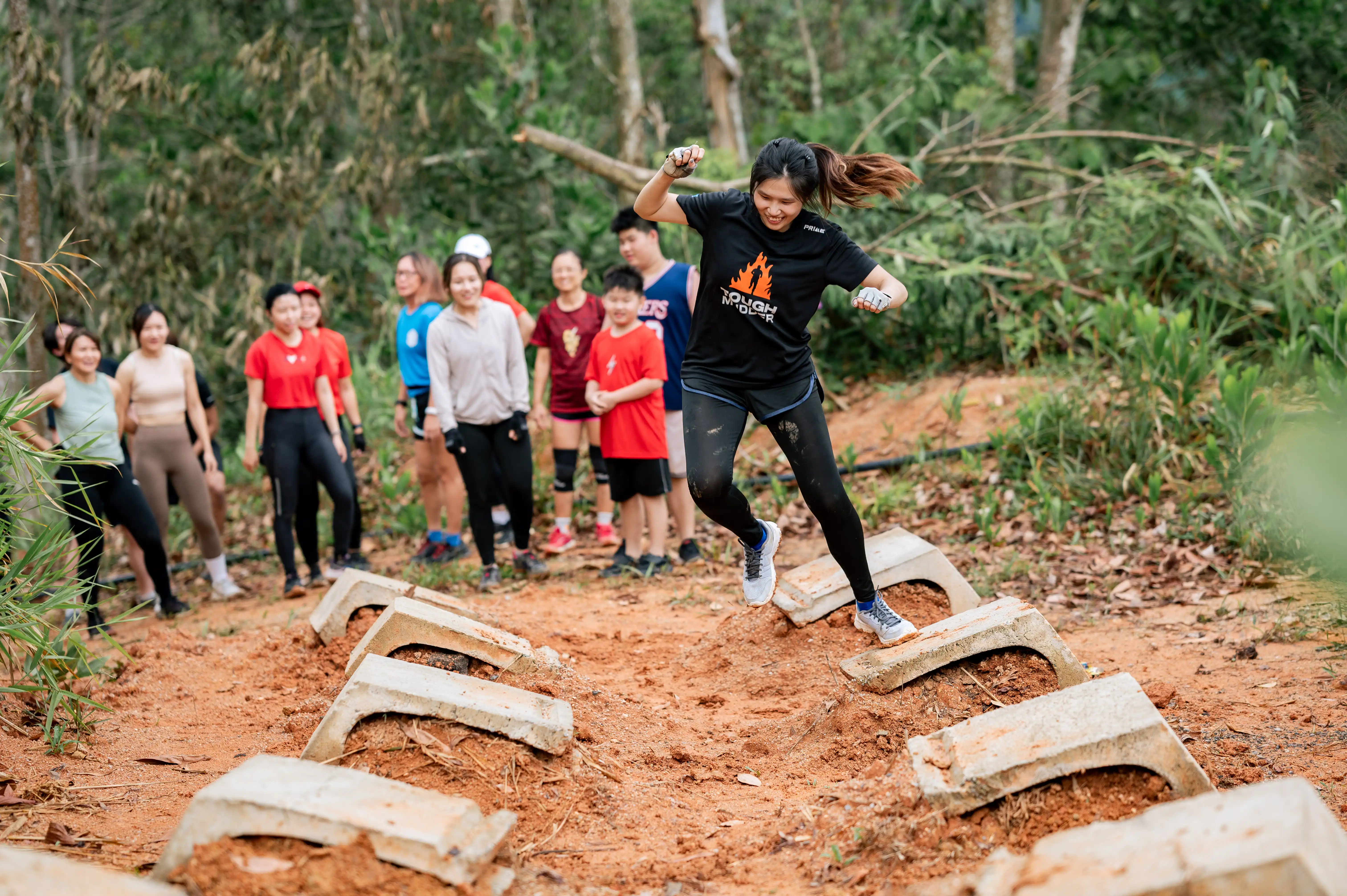 Trail walking activity
